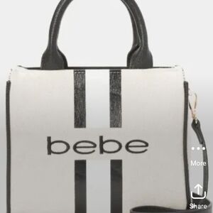 Bebe Monochrome Tote Bag NWT